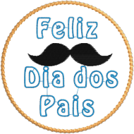 Matriz de Bordado Feliz dia dos Pais 4